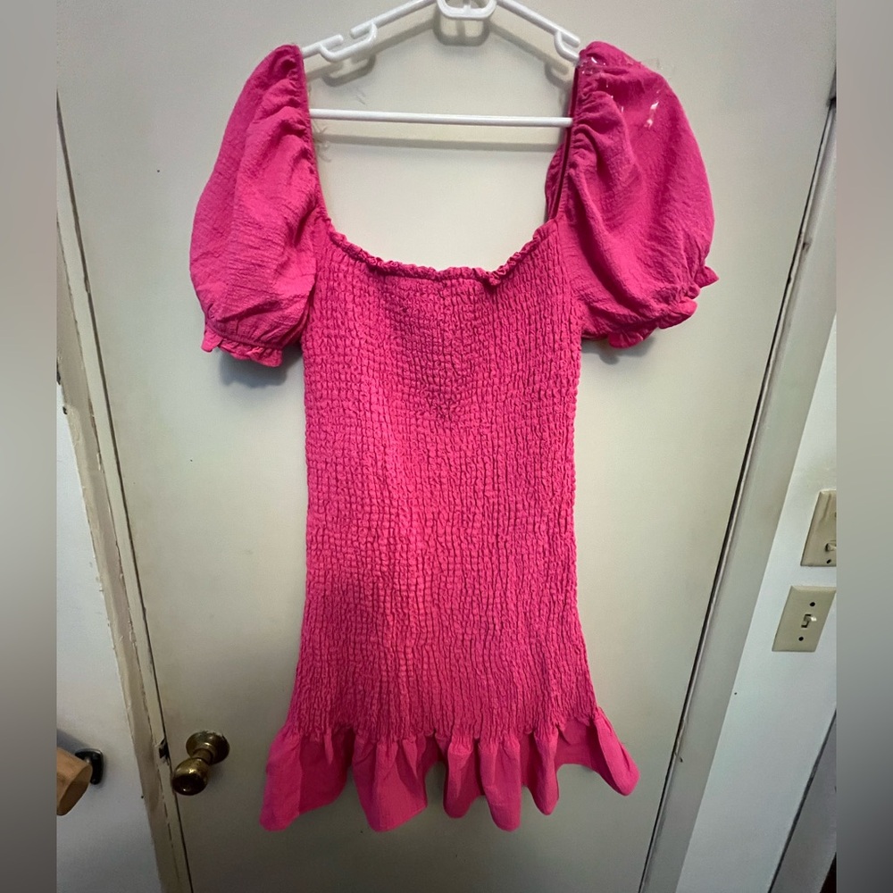 NWT XL Bibi Hot Pink Dress
